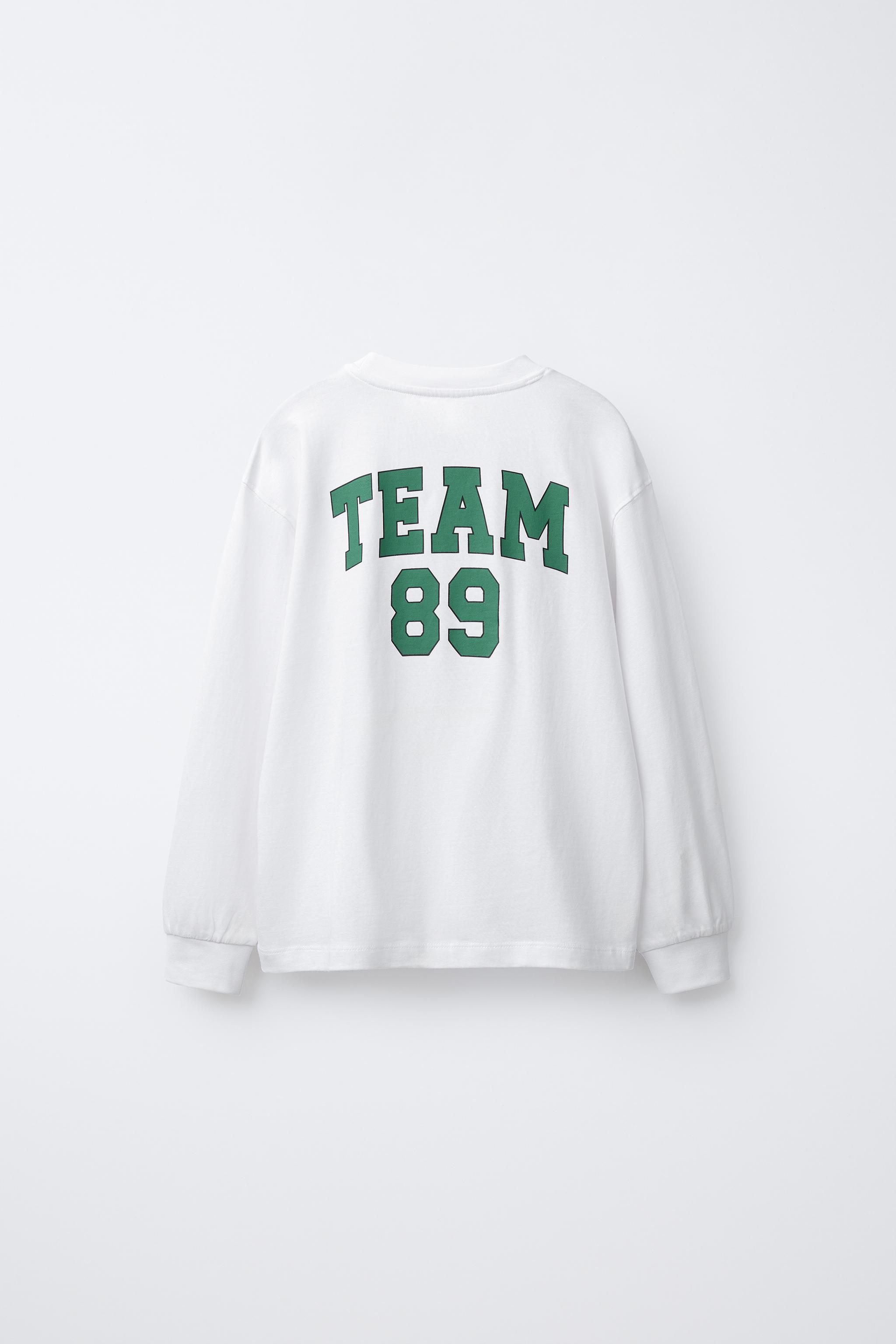 T-SHIRT JOGGING À ÉTIQUETTE